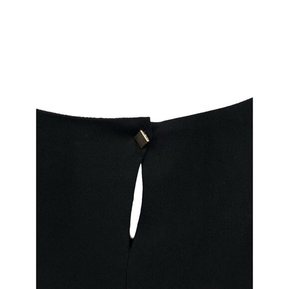 MM Lafleur Brontë Top Front Knot Sleeveless Black Size XS - Picture 4 of 7